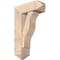 Ekena Millwork Funston Arts and Crafts Smooth Bracket w/ Offset Brace, Douglas Fir, 7 1/2"W x 20"D x 32"H BKT0806X20X32FST03SDF - alternate 1